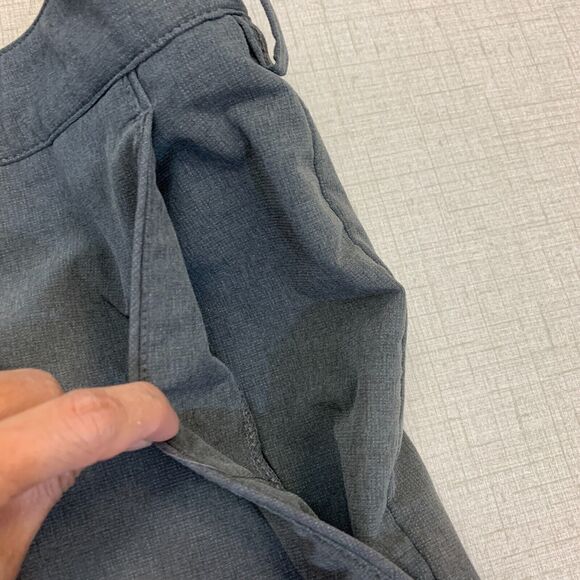 Cutter & Buck BainBridge Golf Pant Mens 36x27 Gray Flat Front Performance Chino - Picture 7 of 13